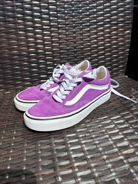 Vans Classic Old School ‘Dewberry’ purple  sneakers Women’s Size 5, men’s 3.5